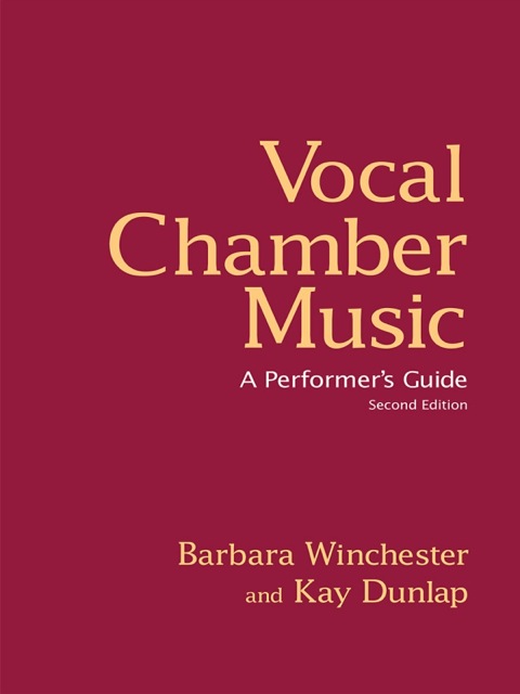 Cover image for book Vocal Chamber Music
