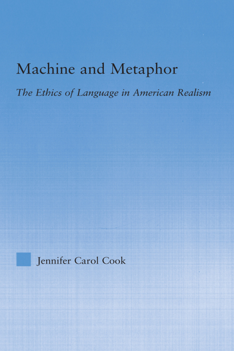 Cover image for book Machine and Metaphor