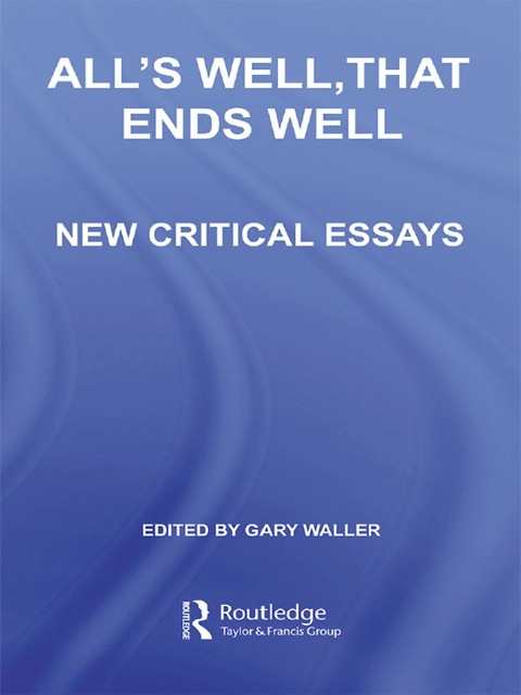 Cover image for book All's Well, That Ends Well