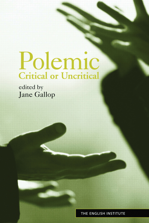 Cover image for book Polemic