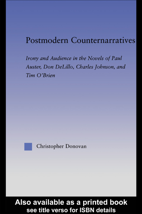 Cover image for book Postmodern Counternarratives