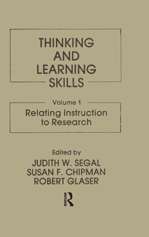 Cover image for book Thinking and Learning Skills
