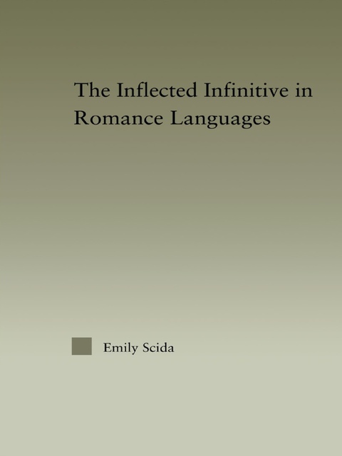 Cover image for book The Inflected Infinitive in Romance Languages