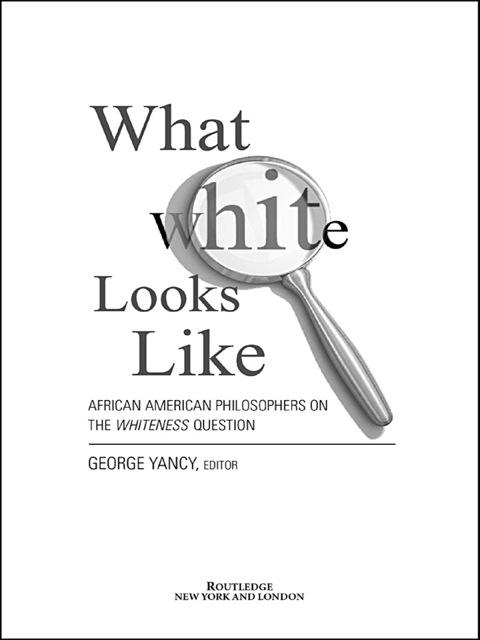 Cover image for book What White Looks Like
