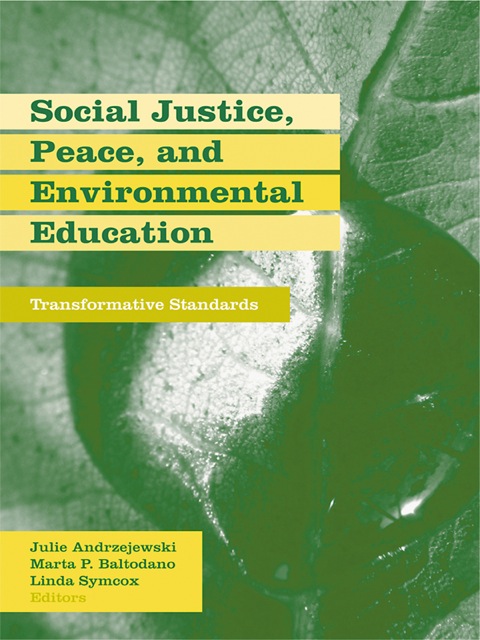 Cover image for book Social Justice, Peace, and Environmental Education