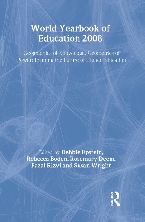 Cover image for book World Yearbook of Education 2008