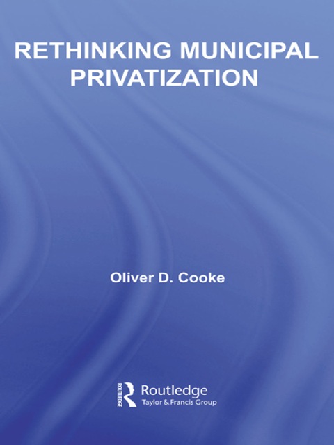 Cover image for book Rethinking Municipal Privatization