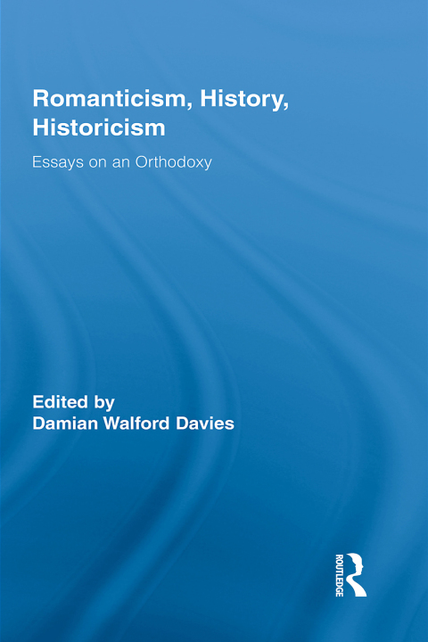 Cover image for book Romanticism, History, Historicism