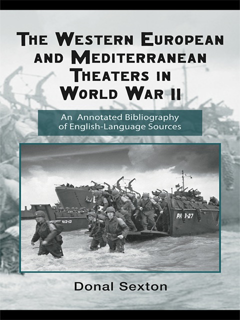 Cover image for book The Western European and Mediterranean Theaters in World War II