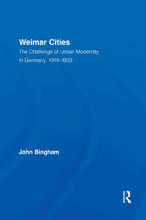 Cover image for book Weimar Cities