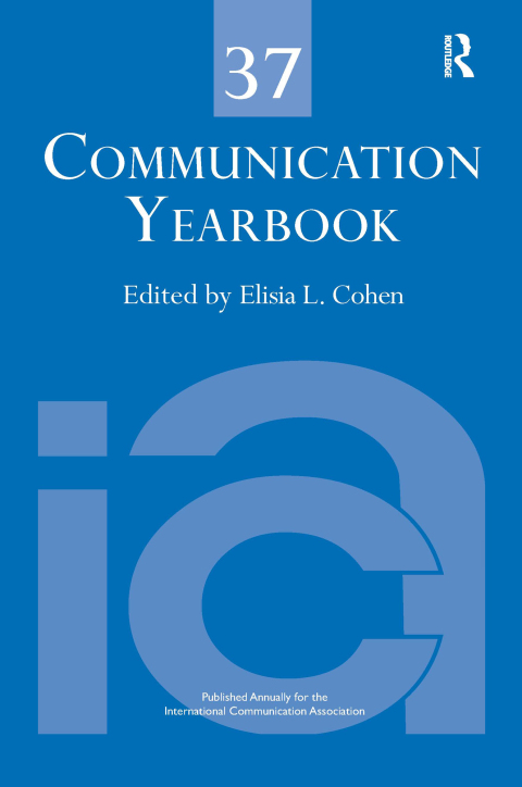 Cover image for book Communication Yearbook 37