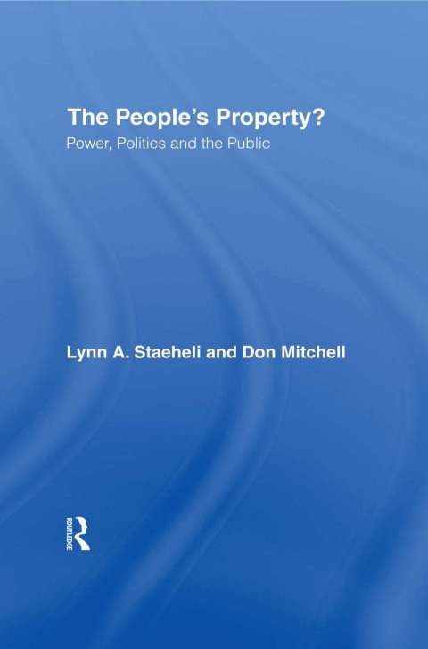 Cover image for book The People's Property?