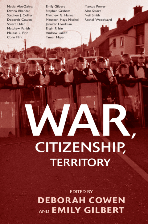 Cover image for book War, Citizenship, Territory