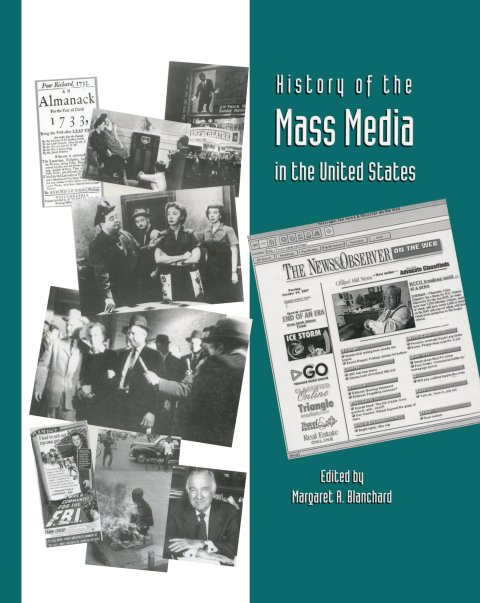 Cover image for book History of the Mass Media in the United States