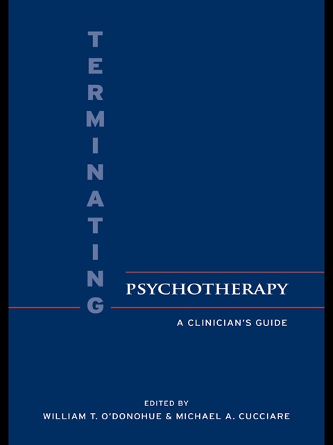 Cover image for book Terminating Psychotherapy