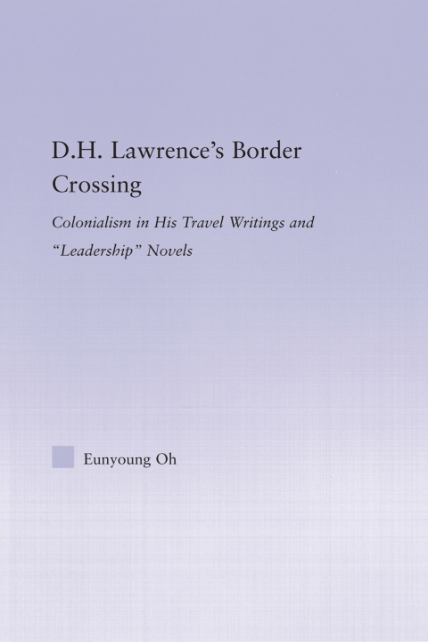 Cover image for book D.H. Lawrence's Border Crossing