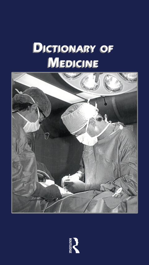 Cover image for book Dictionary of Medicine