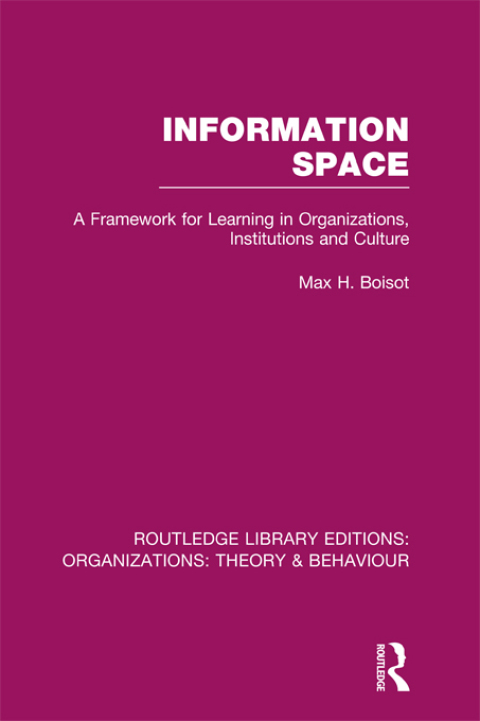 Cover image for book Information Space (RLE: Organizations)