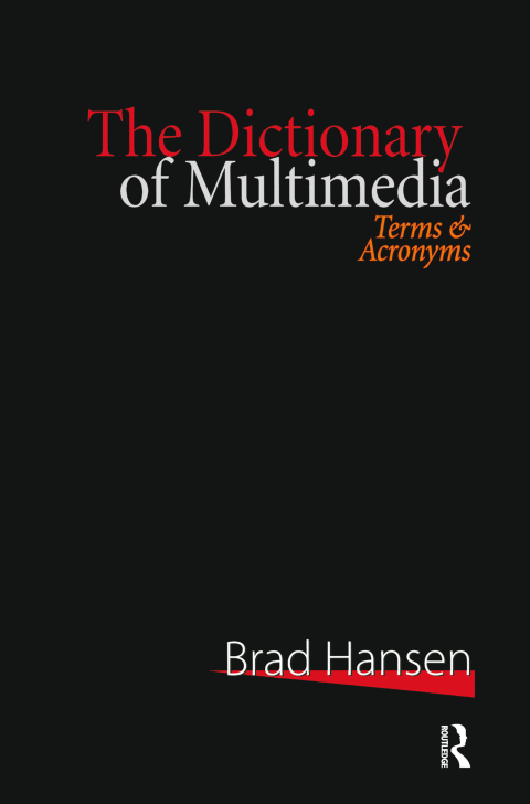 Cover image for book The Dictionary of Multimedia 1999