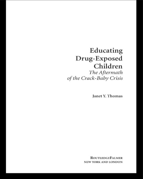 Cover image for book Educating Drug-Exposed Children