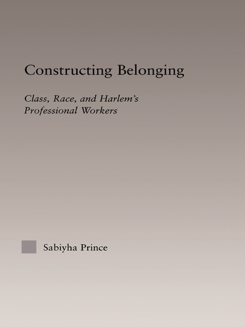 Cover image for book Constructing Belonging