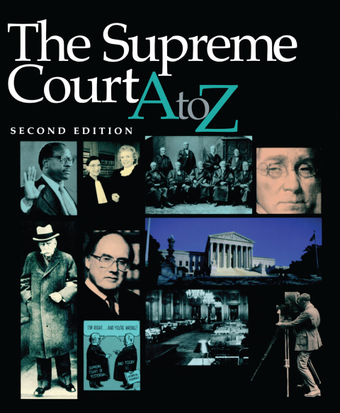 Cover image for book The Supreme Court A-Z