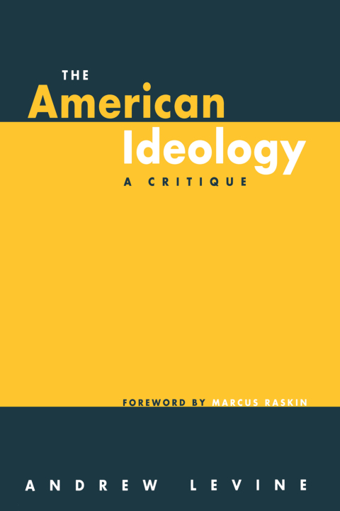 Cover image for book The American Ideology