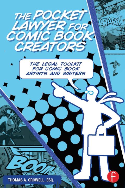 Cover image for book The Pocket Lawyer for Comic Book Creators