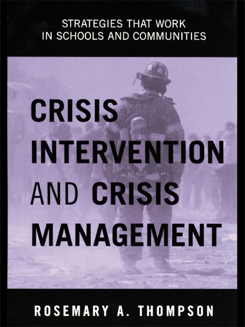 Cover image for book Crisis Intervention and Crisis Management