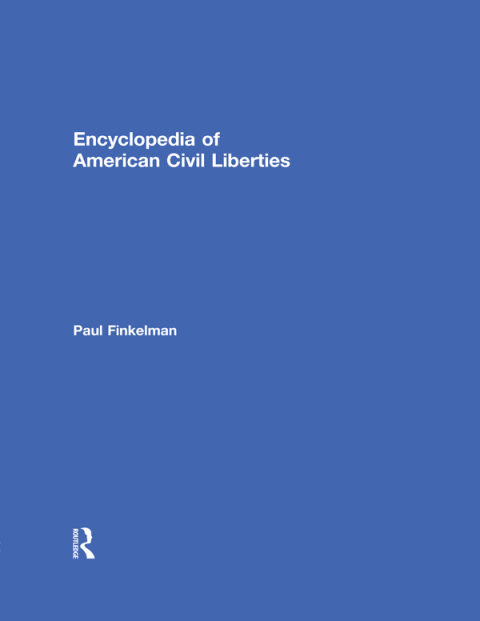 Cover image for book Encyclopedia of American Civil Liberties