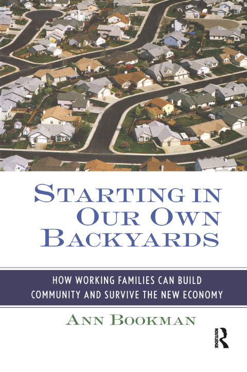 Cover image for book Starting in Our Own Backyards