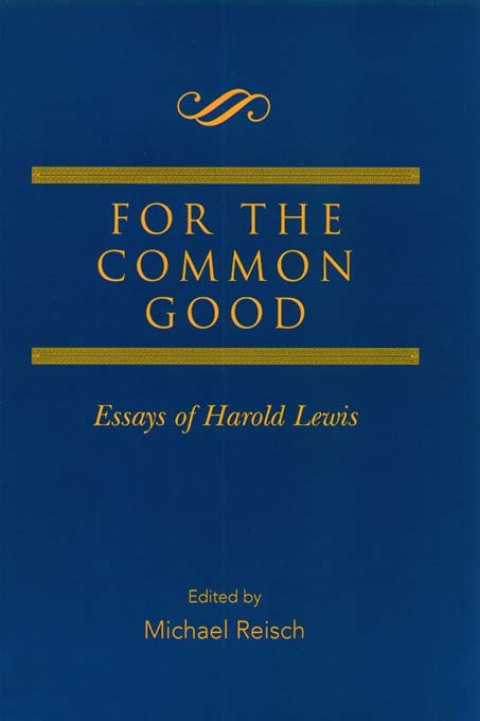 Cover image for book For the Common Good