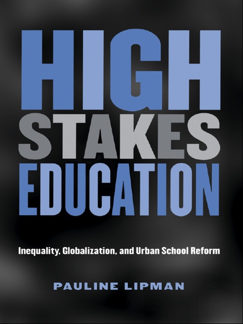 Cover image for book High Stakes Education