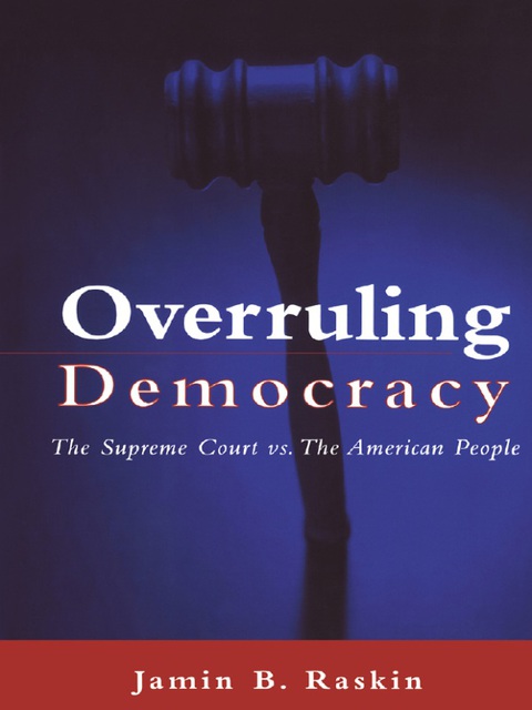 Cover image for book Overruling Democracy