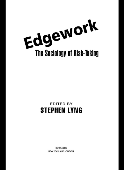 Cover image for book Edgework