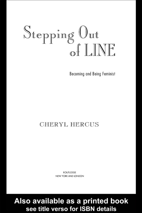 Cover image for book Stepping Out of Line