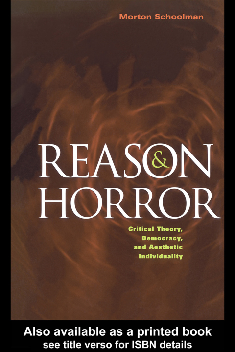 Cover image for book Reason and Horror