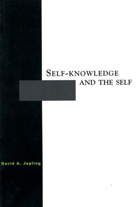 Cover image for book Self-Knowledge and the Self