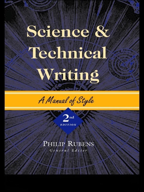 Cover image for book Science and Technical Writing