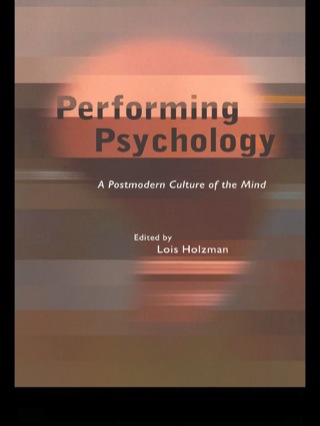 Performing Psychology
