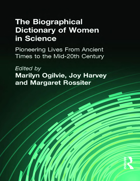 Cover image for book The Biographical Dictionary of Women in Science