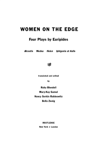 صورة الغلاف: Women on the Edge 1st edition 9780415907736