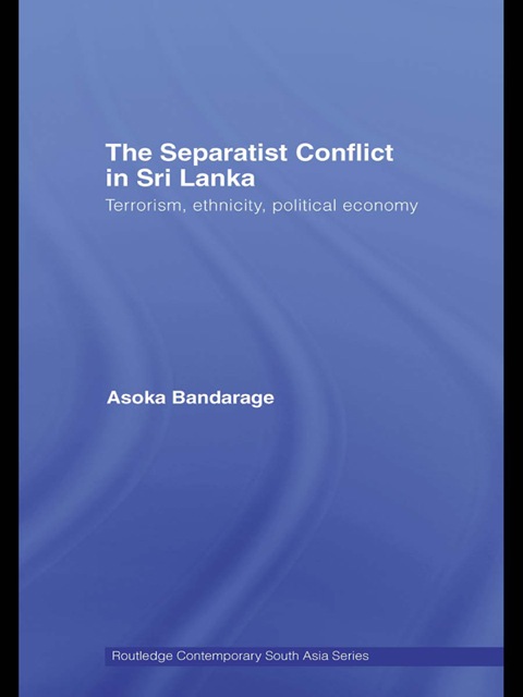 Cover image for book The Separatist Conflict in Sri Lanka