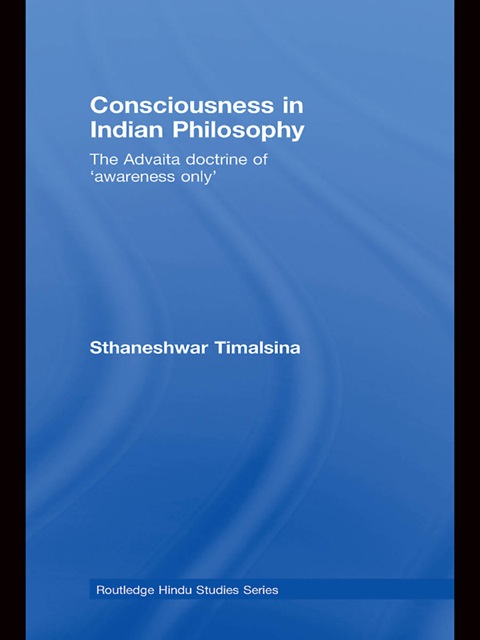 Cover image for book Consciousness in Indian Philosophy