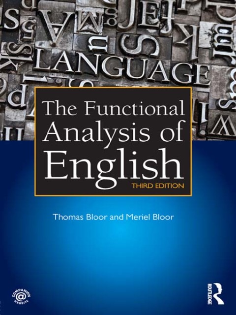 Cover image for book The Functional Analysis of English