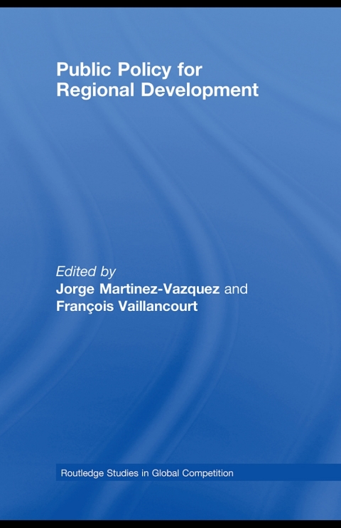 Cover image for book Public Policy for Regional Development