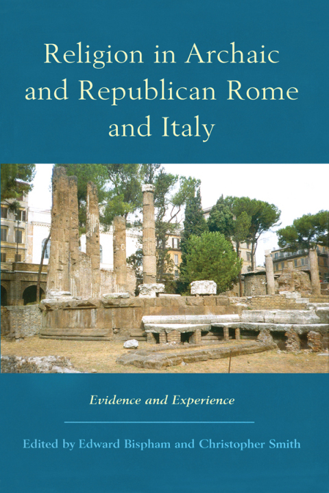 Cover image for book Religion in Archaic and Republican Rome and Italy