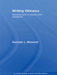 Cover image: Writing Okinawa 1st edition 9780415775564