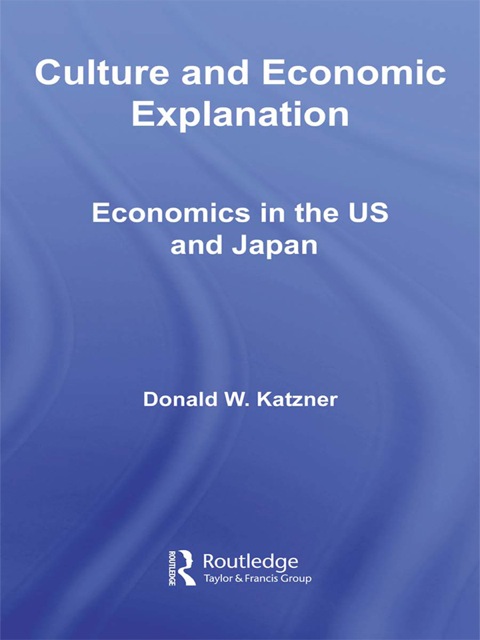 Cover image for book Culture and Economic Explanation
