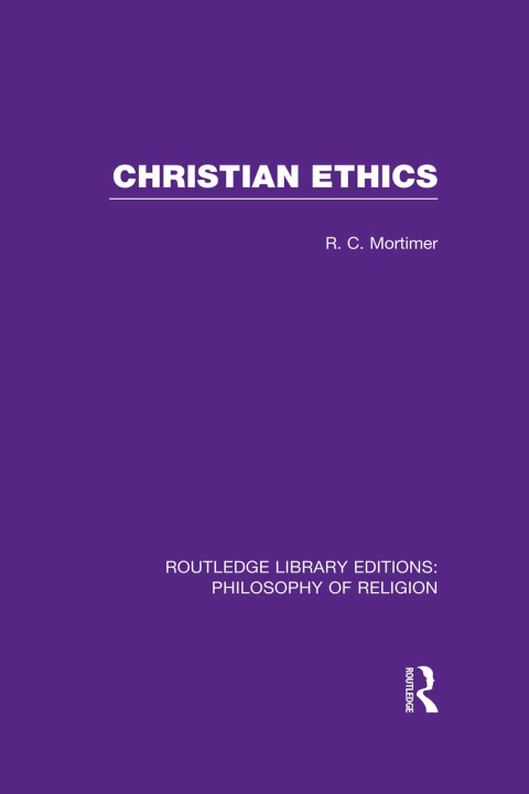Cover image for book Christian Ethics